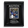 Jose Bautista Toronto Blue Jays Engraved Framed Photo - Bat Flip