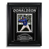 Josh Donaldson Toronto Blue Jays Engraved Framed Photo - Action Spotlight Vertical
