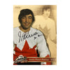 JP Parise #22 Carte officielle signée du 40e anniversaire de l'équipe Canada 1972