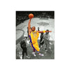 Kobe Bryant Los Angeles Lakers Engraved Framed Photo - Action Spotlight Dunk