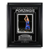 Kristaps Porzingis New York Knicks Photo encadrée gravée – Action Spotlight