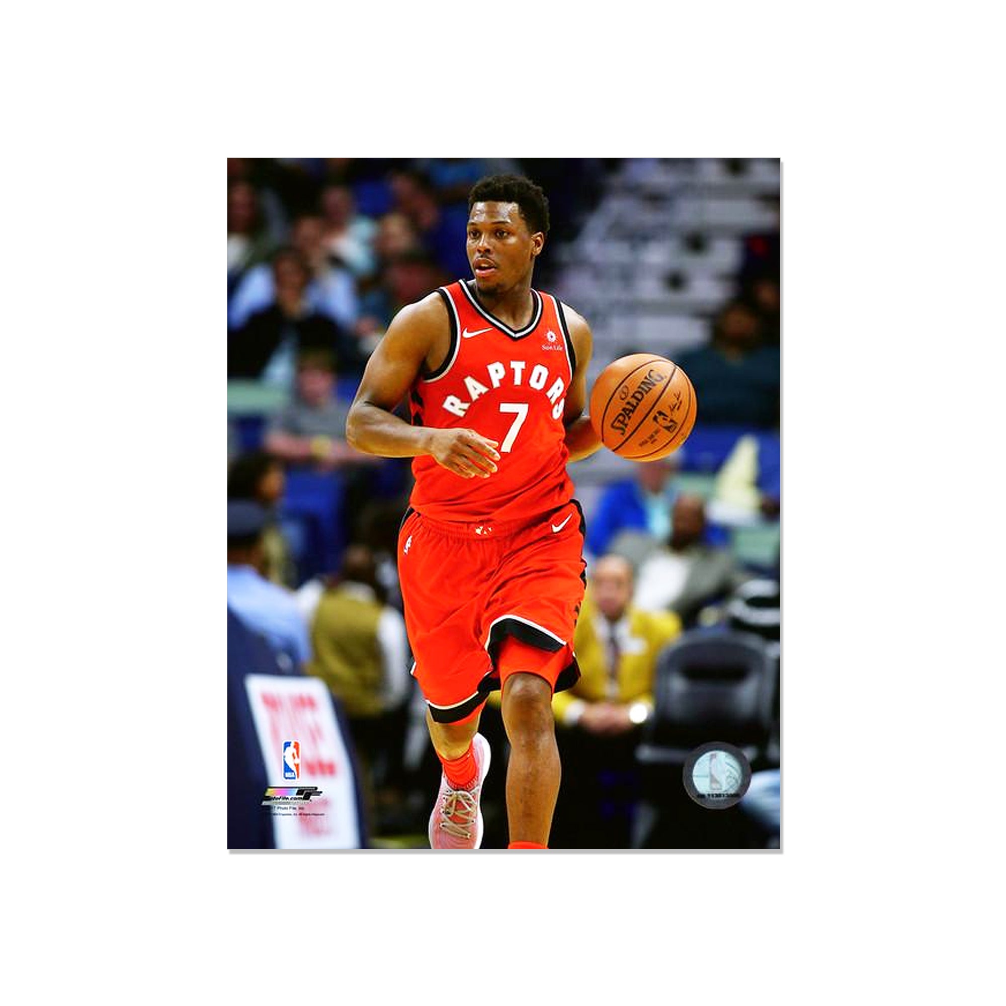 Kyle Lowry Toronto Raptors Engraved Framed Photo - Action Focus - Heritage Hockey™