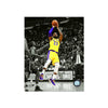 Fotografía enmarcada grabada de LeBron James de Los Angeles Lakers - Action Spotlight