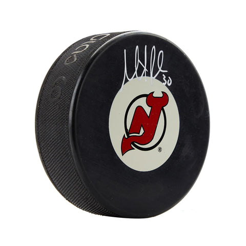 Martin Brodeur Signed New Jersey Devils Puck