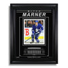 Fotografía enmarcada grabada de Mitch Marner de Toronto Maple Leafs - Action Forward