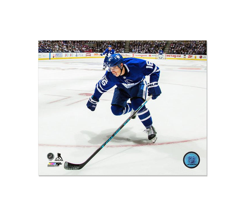 Mitch Marner Toronto Maple Leafs Engraved Framed Photo - Action Skate - Heritage Hockey™