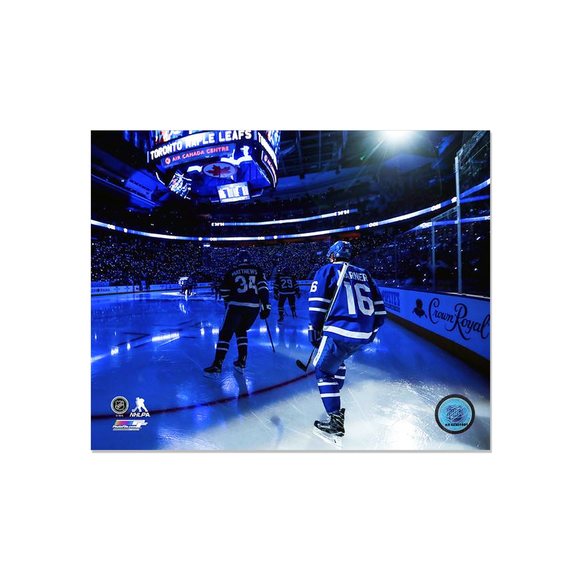 Mitch Marner Toronto Maple Leafs Engraved Framed Photo - Opening Ceremony - Heritage Hockey™