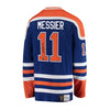 Mark Messier a signé le maillot vintage des Oilers d'Edmonton