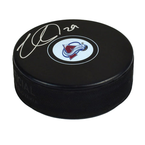 Nathan MacKinnon Signed Colorado Avalanche Puck