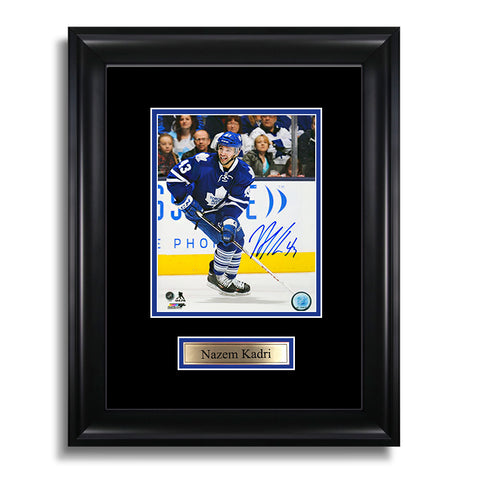 Nazem Kadri Signed Toronto Maple Leafs Framed Photo