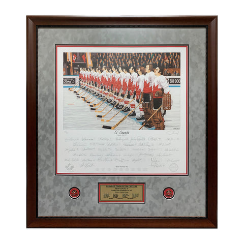 O' Canada – Team Canada 1972 Signed Limited Edition Summit Series Print