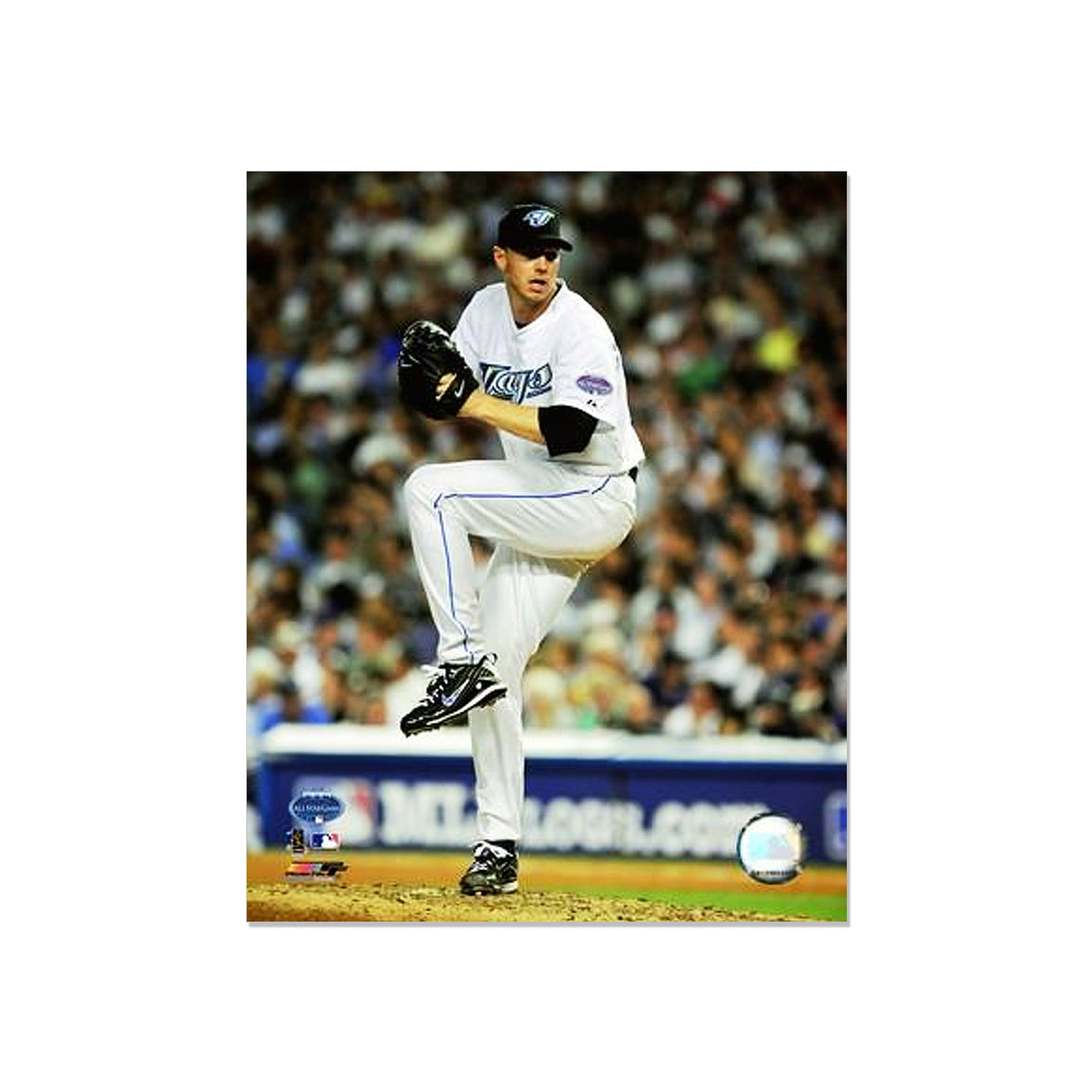 Roy Halladay Toronto Blue Jays Engraved Framed Photo - Action Pitch - Heritage Hockey™