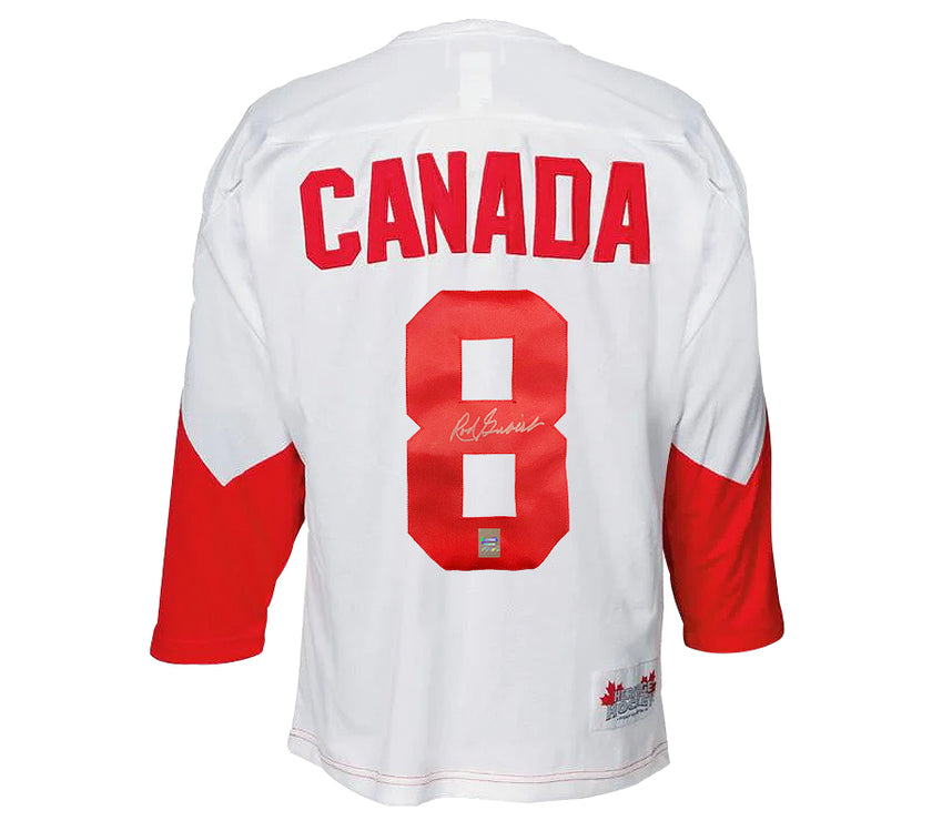 Rod Gilbert Signed Team Canada 1972 Summit Series Jersey