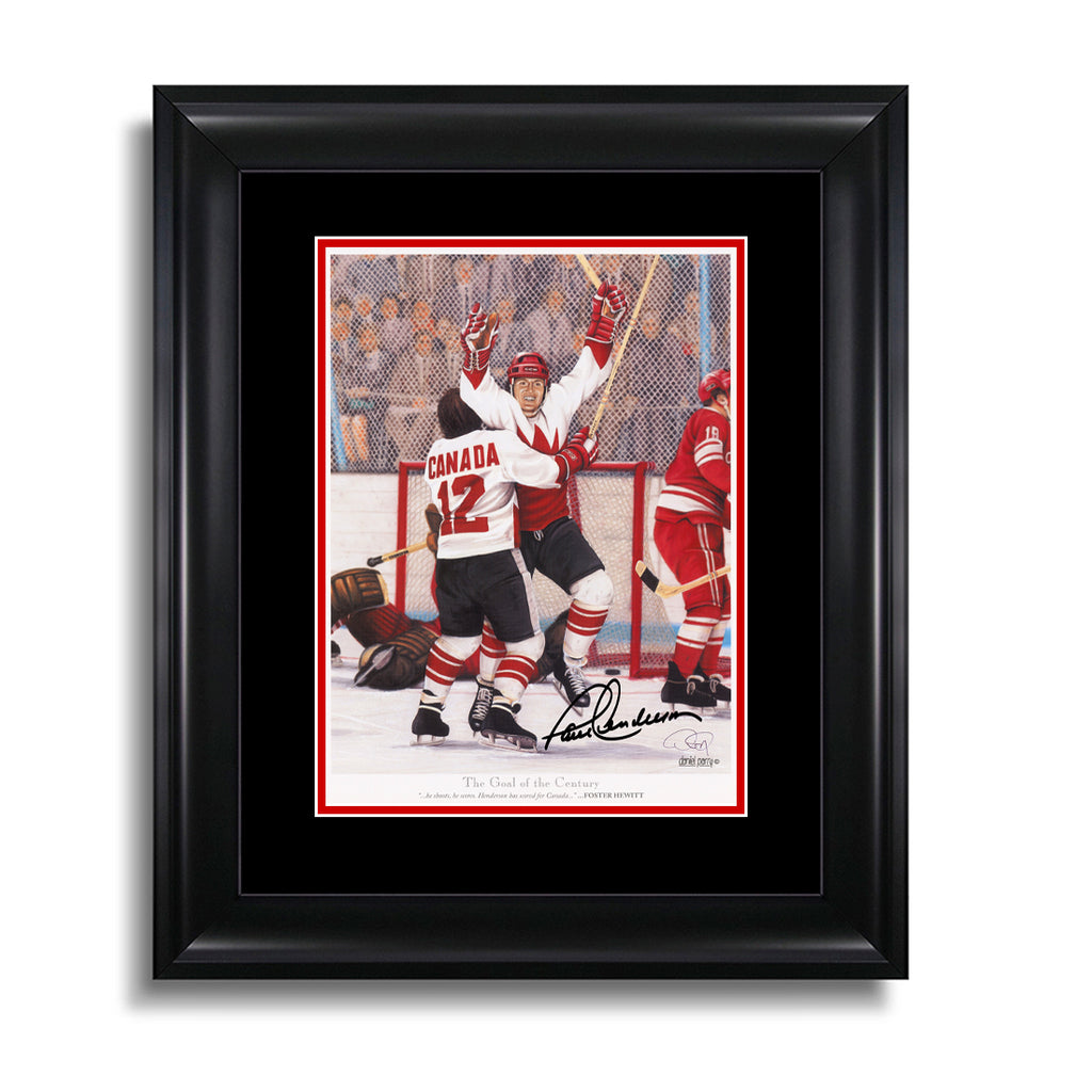 The Goal of the Century – Paul Henderson Signed 12 x 15 Legends Series Print