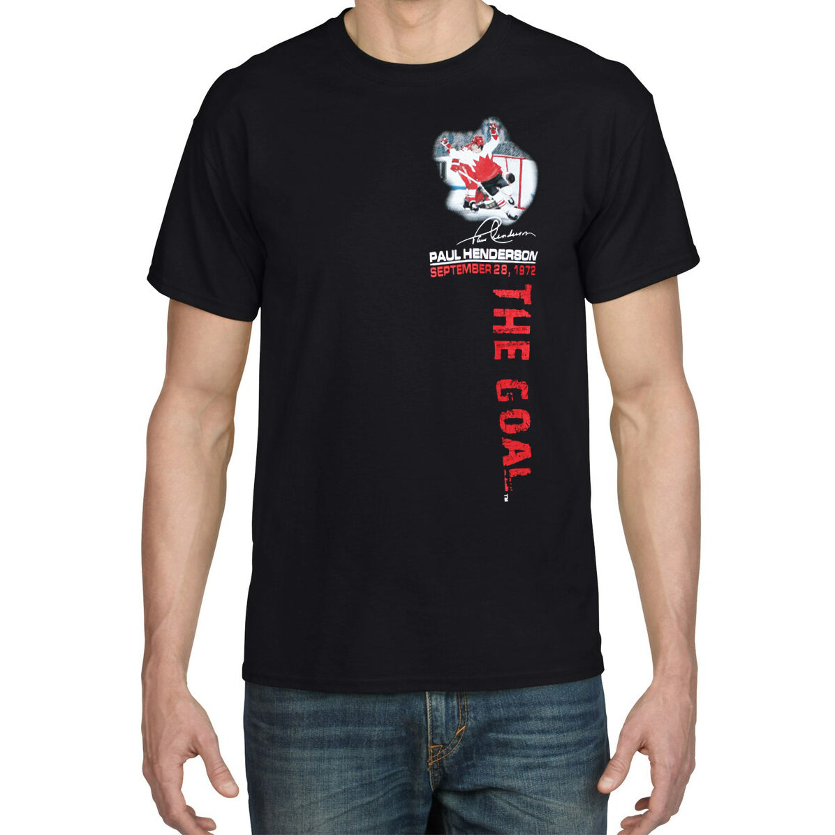Paul Henderson Team Canada 1972 The Goal T-Shirt - Heritage Hockey™