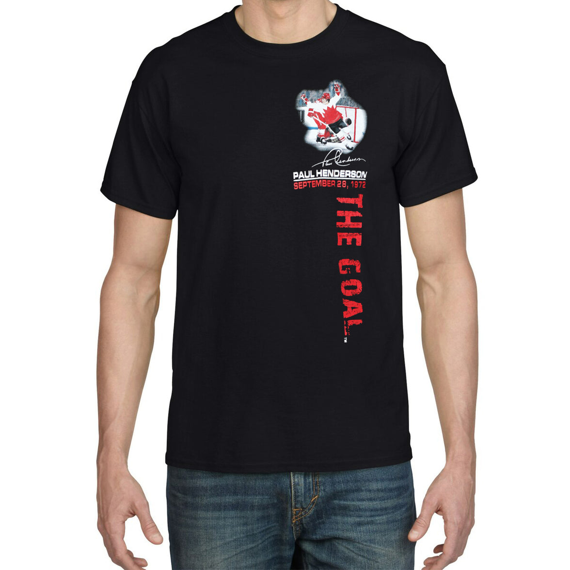 Paul Henderson Team Canada 1972 The Goal T-Shirt - Heritage Hockey™