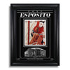 Photo encadrée gravée Tony Esposito des Blackhawks de Chicago - Action