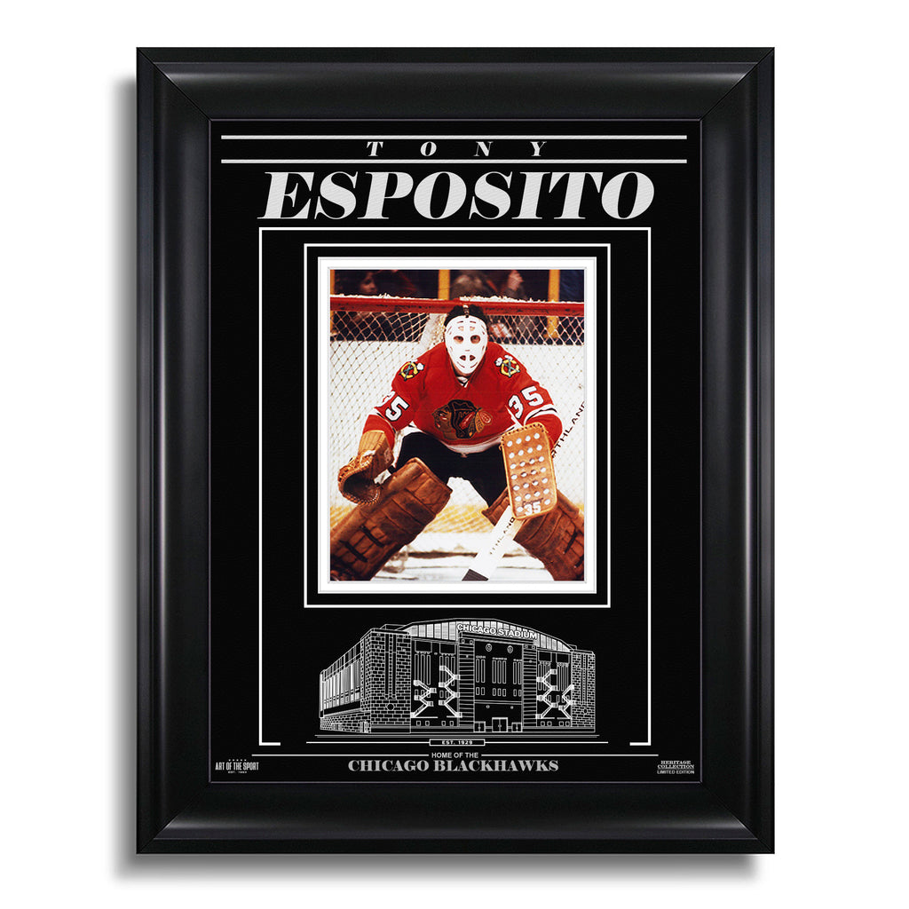 Tony Esposito Chicago Blackhawks Jerseys, Tony Esposito Blackhawks