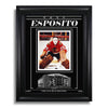 Photo encadrée gravée Tony Esposito des Blackhawks de Chicago - Focus