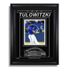 Troy Tulowitzki Toronto Blue Jays Engraved Framed Photo - Action Hit
