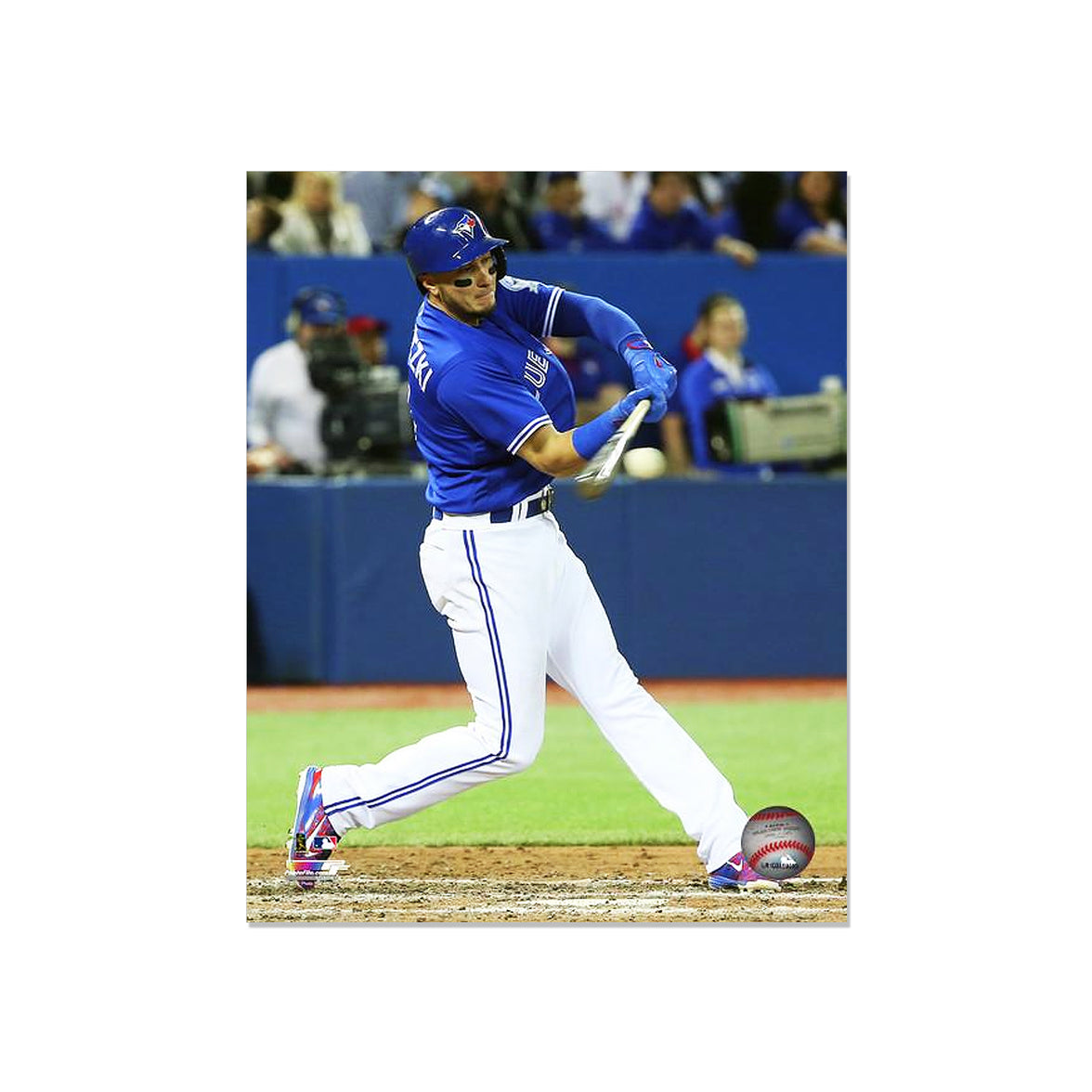 Troy Tulowitzki Toronto Blue Jays Engraved Framed Photo - Action Hit - Heritage Hockey™