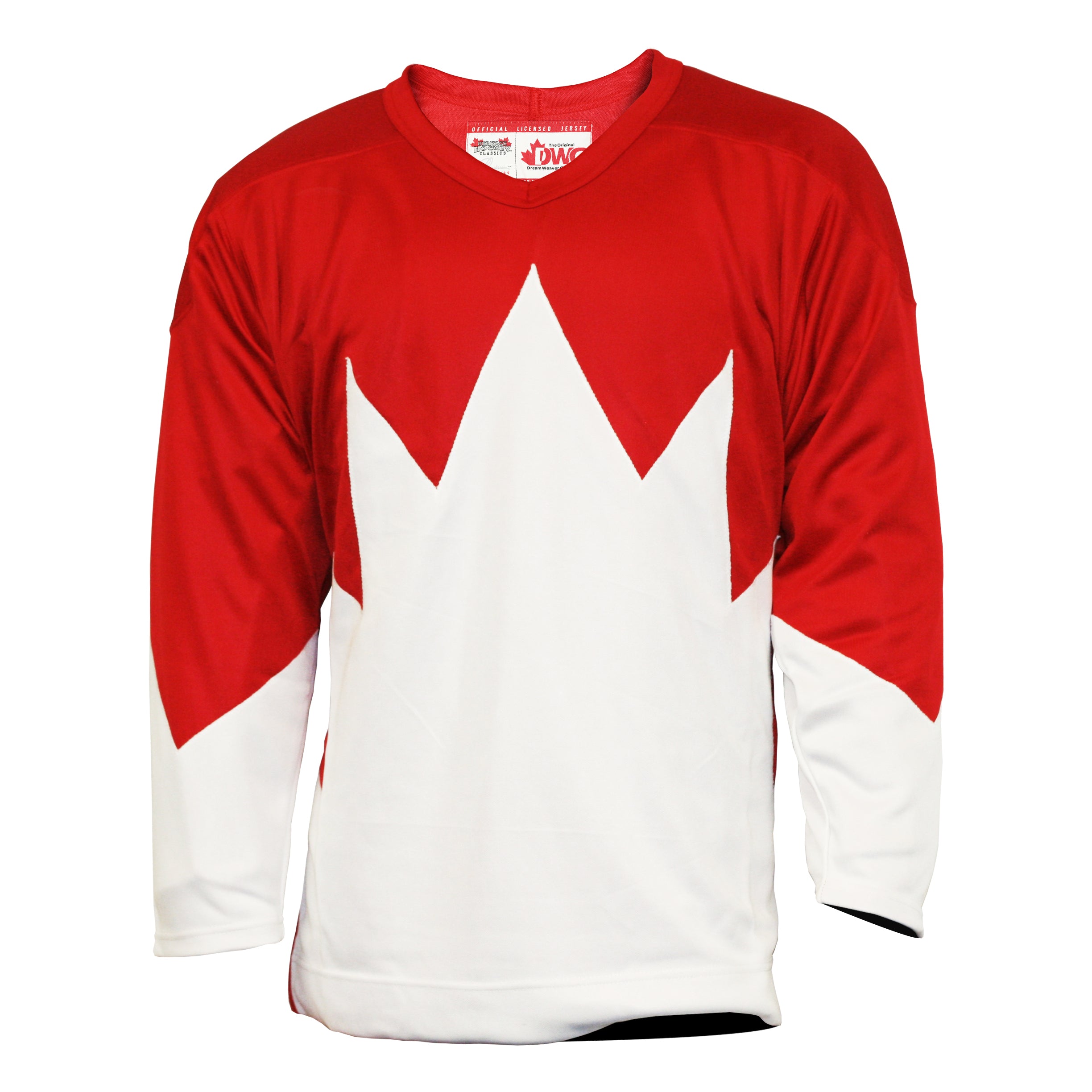 Camiseta de local de la Summit Series 1972 del equipo de Canadá firmada por Paul Henderson 