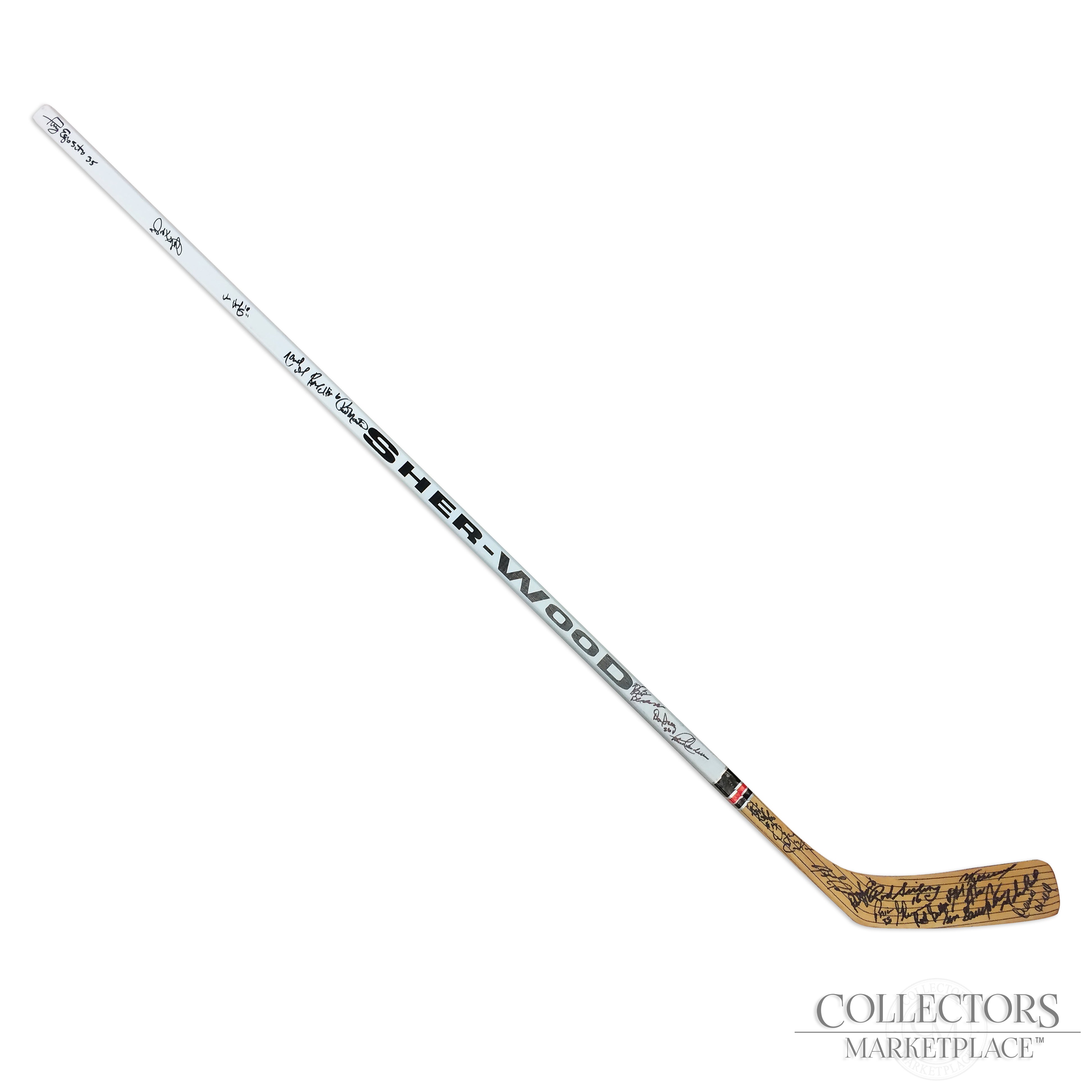 Team Canada 1972 Multi-Signed Hockey Stick - 21 Signatures - Heritage Hockey™