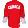 Camiseta local del equipo de Canadá 1972, color rojo