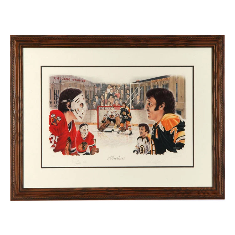 Brothers - Phil & Tony Esposito Signed Limited Edition Print