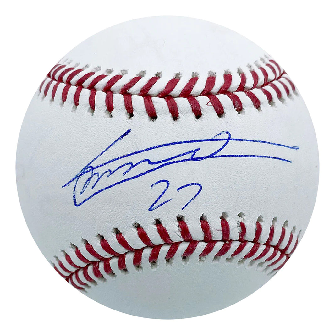 Pelota de béisbol firmada por Vladimir Guerrero Jr.