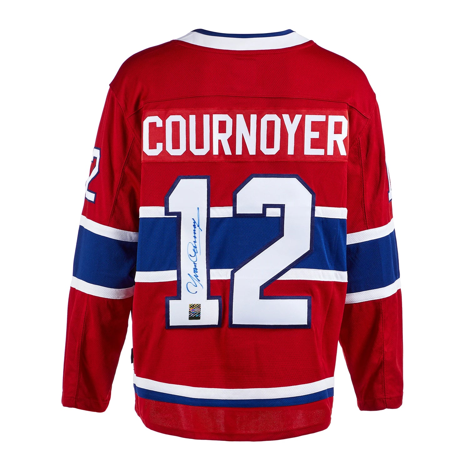 Yvan Cournoyer Signed Montreal Canadiens Jersey - Heritage Hockey™