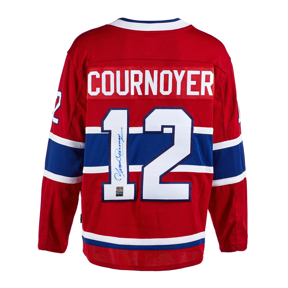 Yvan Cournoyer Signed Montreal Canadiens Jersey - Heritage Hockey™