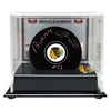 Bobby Hull Signed Chicago Blackhawks Puck with Display Case