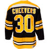 Gerry Cheevers a signé le maillot vintage des Bruins de Boston