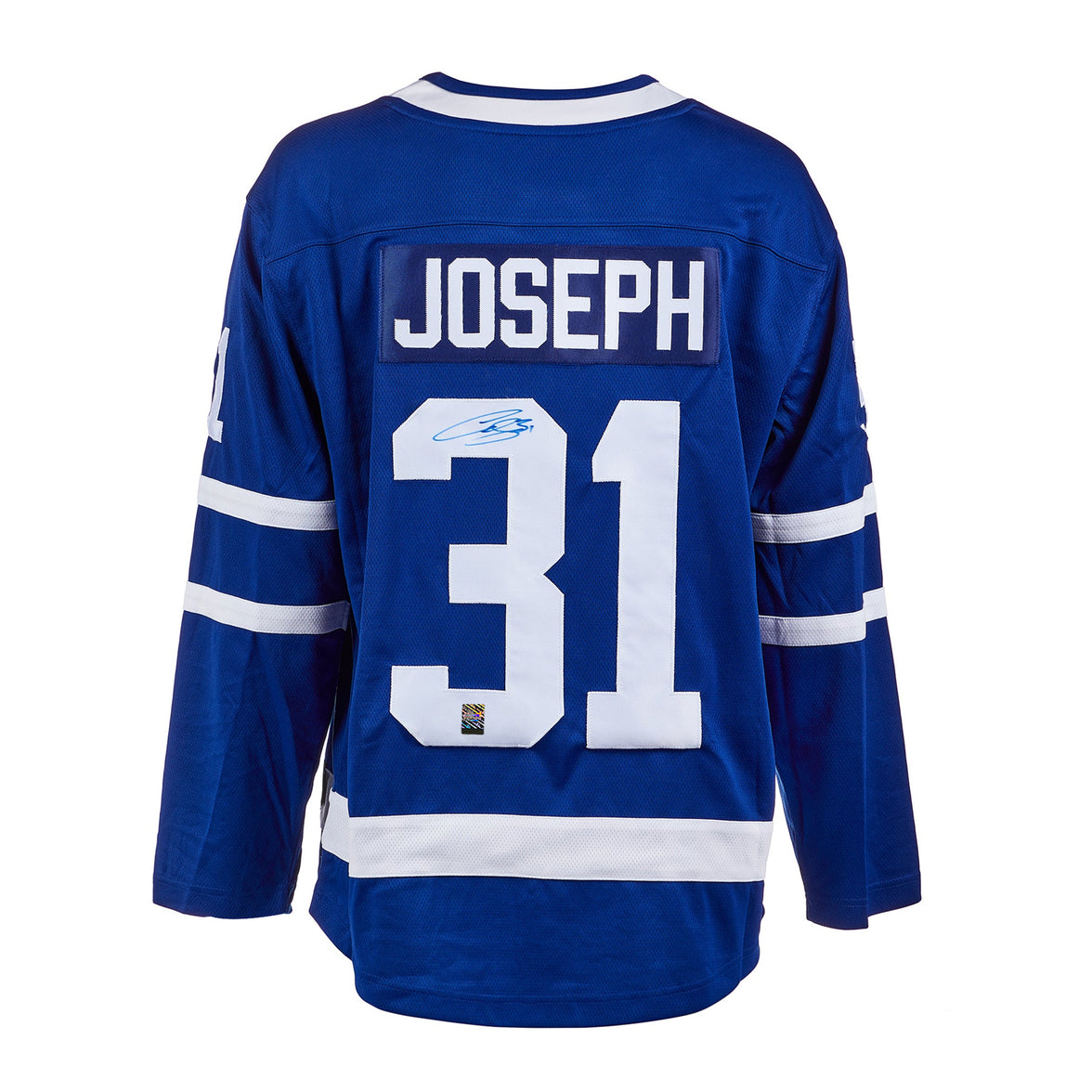 Curtis Joseph Signed Toronto Maple Leafs Fanatics Breakaway Home Blue Jersey
