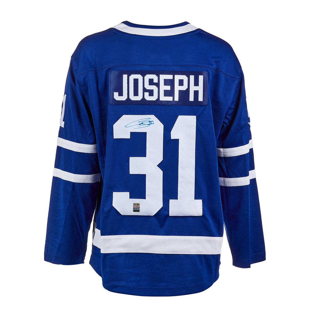 Curtis Joseph Signed Toronto Maple Leafs Jersey