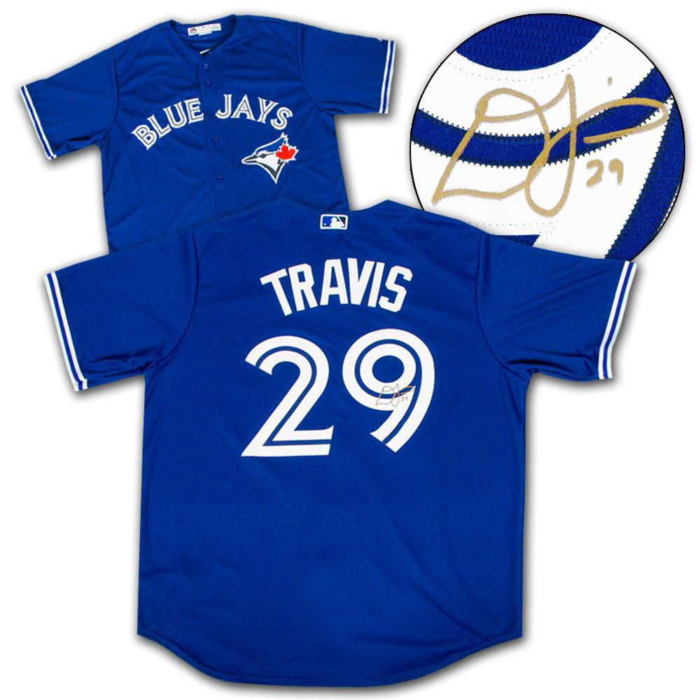 Devon Travis Signed Toronto Blue Jays Jersey