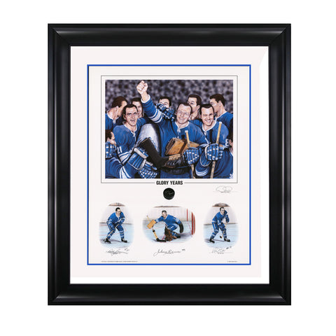 Glory Years – Bobby Baun, Johnny Bower et Ron Ellis signé en édition limitée