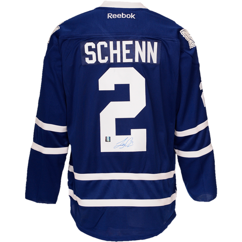 Luke Schenn Signed Toronto Maple Leafs Jersey