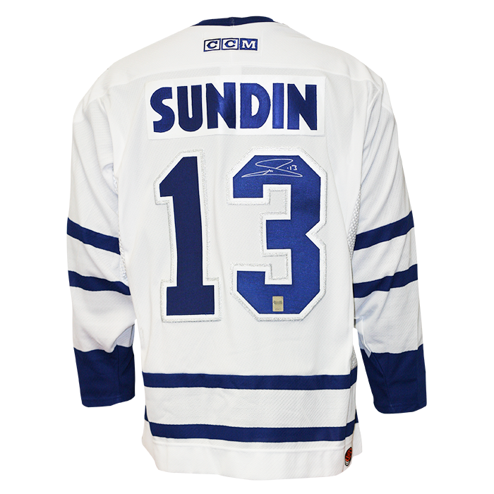 CCM  MATS SUNDIN Toronto Maple Leafs 2002 Vintage Hockey Jersey