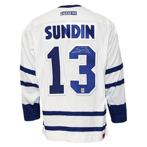Mats Sundin Signed Toronto Maple Leafs Jersey