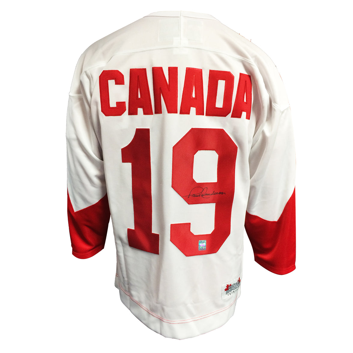 Paul Henderson Signed Team Canada 1972 Summit Series Away Jersey - Heritage Hockey™