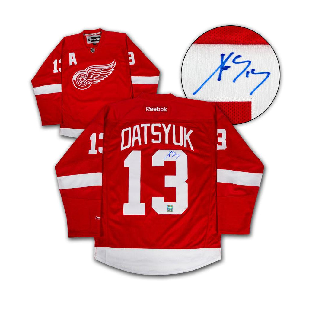 Pavel Datsyuk Autographed Detroit Red Wings adidas Pro Jersey