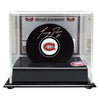Carey Price Signed Montreal Canadiens Puck with Display Case