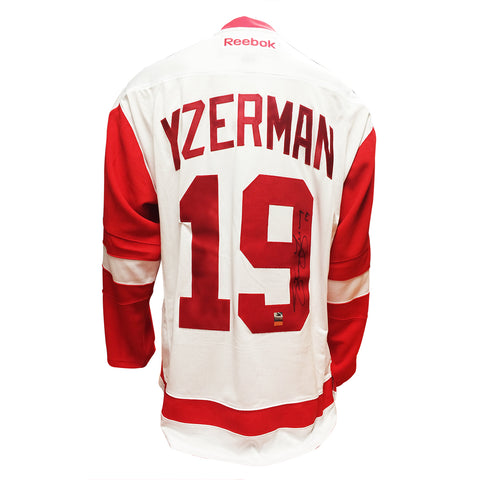 Vintage Authentic Steve Yzerman 97 Stanley Cup Detroit Red Wings Nike Jersey  52